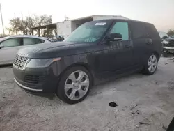 Salvage cars for sale at Riverview, FL auction: 2018 Land Rover Range Rover Supercharged