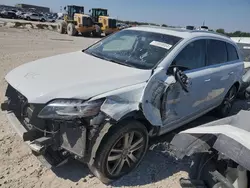 Salvage cars for sale at Grand Prairie, TX auction: 2015 Audi Q7 Premium Plus