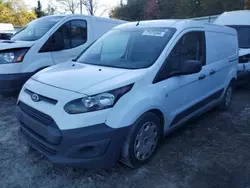 Salvage trucks for sale at Mendon, MA auction: 2016 Ford Transit Connect XL