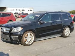 Salvage cars for sale at Grand Prairie, TX auction: 2015 Mercedes-Benz GL 550 4matic