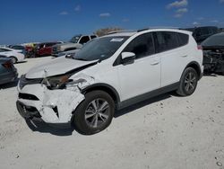 Salvage cars for sale at Taylor, TX auction: 2016 Toyota Rav4 XLE