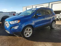 Carros salvage a la venta en subasta: 2021 Ford Ecosport SE