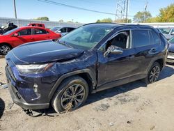 Salvage cars for sale at Dyer, IN auction: 2023 Toyota Rav4 XLE Premium