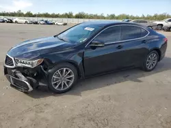 Acura TLX Tech Vehiculos salvage en venta: 2018 Acura TLX Tech