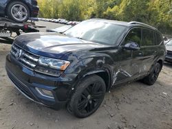 Salvage cars for sale at Marlboro, NY auction: 2018 Volkswagen Atlas SEL Premium