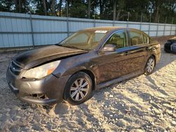 Salvage cars for sale at Austell, GA auction: 2010 Subaru Legacy 2.5I Premium