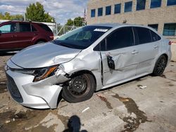 Salvage cars for sale at Littleton, CO auction: 2020 Toyota Corolla LE