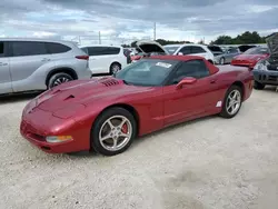 Flood-damaged cars for sale at auction: 2001 Chevrolet Corvette