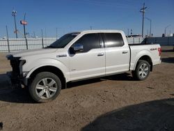 Salvage trucks for sale at Greenwood, NE auction: 2015 Ford F150 Supercrew