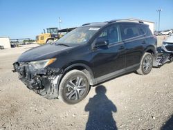 Salvage cars for sale from Copart Temple, TX: 2017 Toyota Rav4 LE