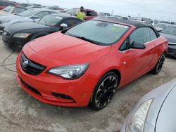 Buick Cascada salvage cars for sale: 2017 Buick Cascada Sport Touring