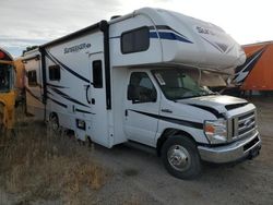 Salvage cars for sale from Copart Bismarck, ND: 2019 Ford Econoline E450 Super Duty Cutaway Van