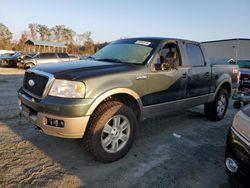 Ford salvage cars for sale: 2005 Ford F150 Supercrew