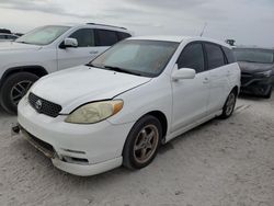 Flood-damaged cars for sale at auction: 2003 Toyota Corolla Matrix XR