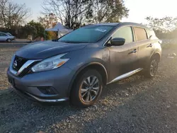 Nissan salvage cars for sale: 2017 Nissan Murano S