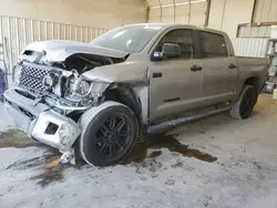 Toyota Tundra salvage cars for sale: 2018 Toyota Tundra Crewmax SR5