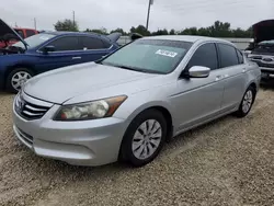 Salvage cars for sale at Arcadia, FL auction: 2012 Honda Accord LX