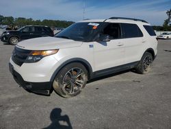 Ford Explorer salvage cars for sale: 2015 Ford Explorer Sport