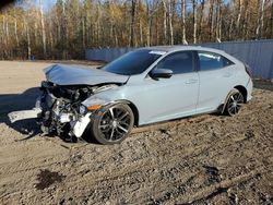 Salvage cars for sale at Cookstown, ON auction: 2020 Honda Civic Sport