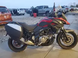 Salvage motorcycles for sale at Wayland, MI auction: 2019 Suzuki DL650 A