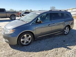 Honda Odyssey Touring Vehiculos salvage en venta: 2011 Honda Odyssey Touring