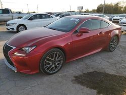 Salvage cars for sale at Oklahoma City, OK auction: 2015 Lexus RC 350