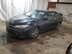 Salvage cars for sale at Ebensburg, PA auction: 2015 Toyota Camry LE