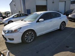 Salvage cars for sale at Vallejo, CA auction: 2015 Honda Accord Sport