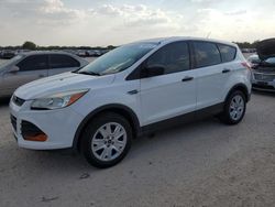 Salvage cars for sale at San Antonio, TX auction: 2013 Ford Escape S