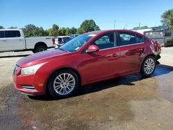 Salvage cars for sale from Copart Shreveport, LA: 2013 Chevrolet Cruze ECO