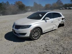 2016 Lincoln MKX Reserve en venta en Madisonville, TN