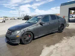 Salvage cars for sale at Anthony, TX auction: 2013 Mercedes-Benz C 250