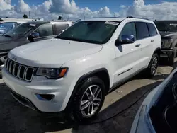 Jeep Grand Cherokee Limited salvage cars for sale: 2021 Jeep Grand Cherokee Limited