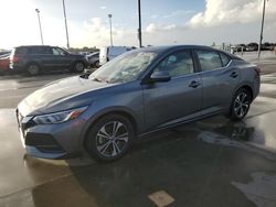 Nissan salvage cars for sale: 2021 Nissan Sentra SV