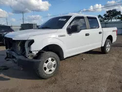 Salvage trucks for sale at Newton, AL auction: 2015 Ford F150 Supercrew