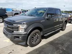 Ford salvage cars for sale: 2018 Ford F150 Supercrew