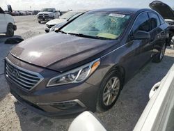 Flood-damaged cars for sale at auction: 2015 Hyundai Sonata SE