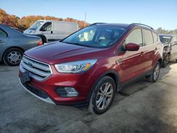 Salvage cars for sale at Windsor, NJ auction: 2018 Ford Escape SEL