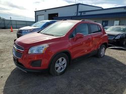 Salvage cars for sale at Mcfarland, WI auction: 2015 Chevrolet Trax 1LT