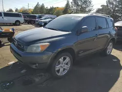 Salvage cars for sale at Denver, CO auction: 2007 Toyota Rav4 Sport