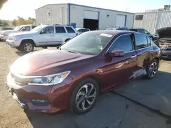 Salvage cars for sale at Vallejo, CA auction: 2016 Honda Accord EXL