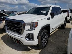 Salvage cars for sale at Arcadia, FL auction: 2021 GMC Sierra K1500 AT4