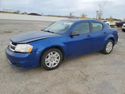 Salvage cars for sale at Mcfarland, WI auction: 2013 Dodge Avenger SE