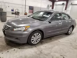 Salvage cars for sale at Avon, MN auction: 2011 Honda Accord EXL