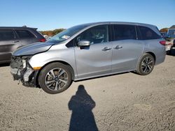 Honda Odyssey salvage cars for sale: 2018 Honda Odyssey Elite