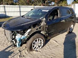 Salvage cars for sale at Hampton, VA auction: 2022 Chevrolet Equinox LT