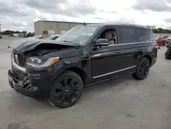 Salvage cars for sale at Wilmer, TX auction: 2023 Lincoln Navigator Reserve