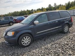 Vehiculos salvage en venta de Copart Windham, ME: 2014 Chrysler Town & Country Touring