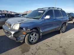 Salvage cars for sale at North Las Vegas, NV auction: 2001 Hyundai Santa FE GLS