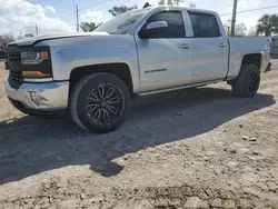 Salvage trucks for sale at Riverview, FL auction: 2017 Chevrolet Silverado K1500 LT